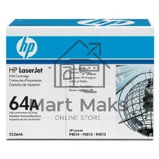 Картридж лазерный HP CC364A черный LJ P4014/4015/4515 (10000 стр.)