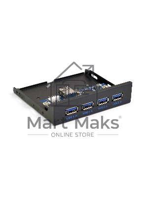 Планка USB на переднюю панель ExeGate U3H-625, 3,5