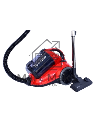 Пылесос Centek CT-2530 красный/черный, 400/2300 Вт, уборка сухая, пылесборник контейнер, 2 л