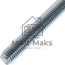 Шпилька резьбовая Kranz DIN 975, M10х1000, короб (10 шт./уп.)