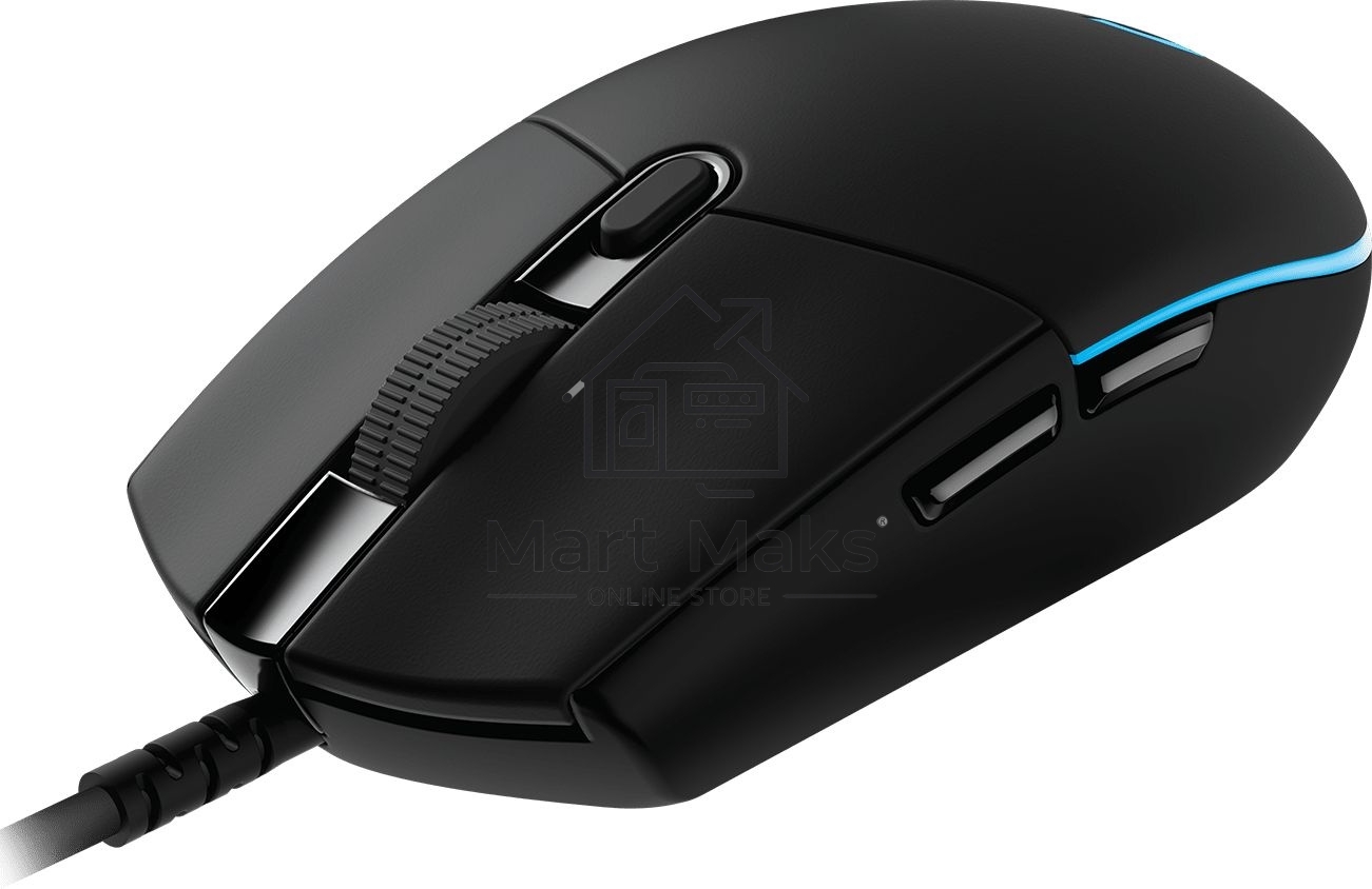 Мышь проводная Logitech G PRO HERO черный, 25600 dpi, USB, кнопки - 6
