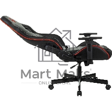 Кресло игровое A4Tech Bloody GC-840 черный, сиденье черный, эко.кожа, с подголов. крестов. металл черный, пластик черный