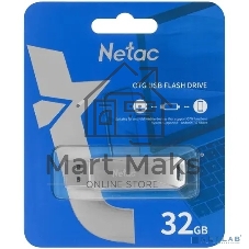 Флешка USB Netac U782C NT03U782C-032G-30PN dual USB 3.0+TypeC 32Gb, retail version