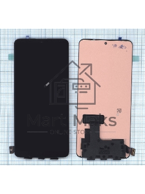 Дисплей для Xiaomi Redmi K60, Redmi K60 Pro в сборе с тачскрином (OLED) черный