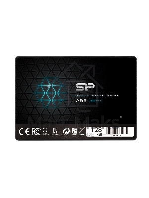 Накопитель SSD Silicon Power Ace A55, 128Gb, SATA, 2.5