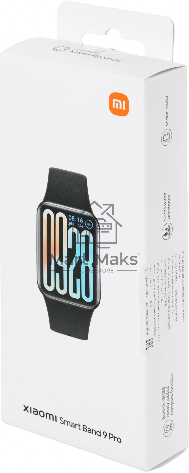 Фитнес трекер Xiaomi Smart Band 9 Pro Obsidian черный M2402B1 (BHR8710GL)