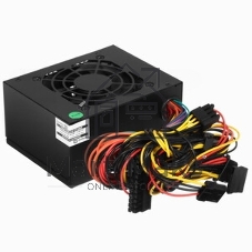Блок питания 550W ExeGate M550 GOLD (SFX, APFC, КПД 90% (80 PLUS GOLD), 9см fan, 24pin, (4+4)pin, 2xPCI-E, 6xSATA, 3xIDE, 1xFDD, Full Cable Management, black, ATX adapter, Retail box)