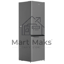 Холодильник Gorenje NRKE62XL серебристый металлик двухкамерный 203/99л морозилка снизу, No Frost
