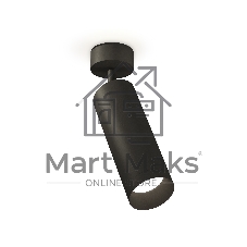 Светильник Ambrella Light XM6343002 SBK/PBK черный песок/черный полированный MR16 GU5.3 (A2210, C6343, N6131)