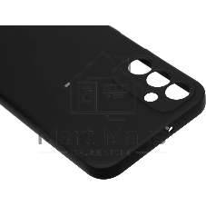 Чехол (клип-кейс) BoraSCO для Samsung Galaxy A15 Microfiber Case черный (72894)