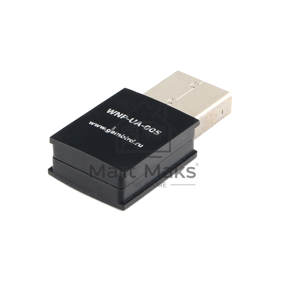 Сетевой адаптер WiFi Gembird 300Мбит, USB, 802.11b/g/n