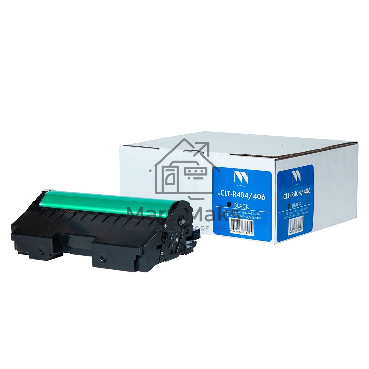 Драм-картридж NVPrint совместимый NV-CLT-R404/406 для Samsung CLP-360/365/368/CLX-3300/05/SL-C401/406/404 (24000k)
