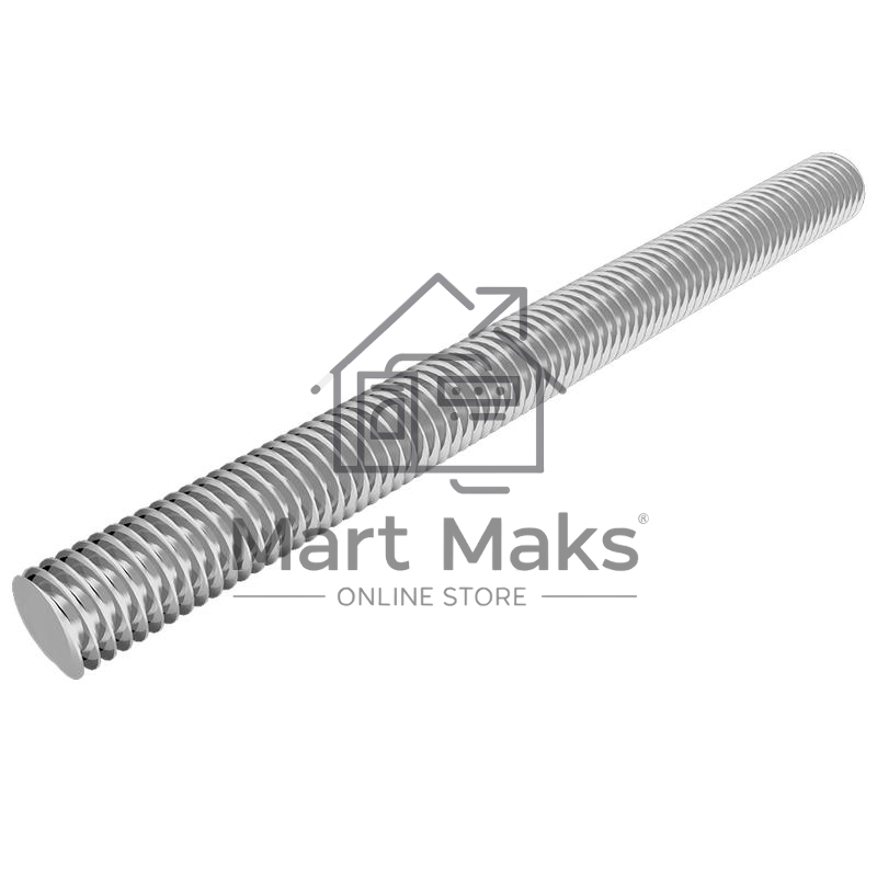Шпилька резьбовая М8 L1000 SM8х1000 КМ LO0694