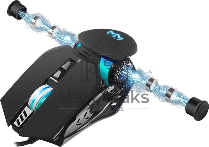 Мышь проводная SVEN RX-G815 черный, 8000 dpi, USB, кнопки - 7