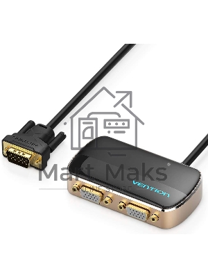 Разветвитель-сплиттер Vention VGA 15M/2x15F на 2 монитора