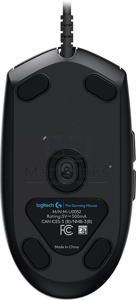 Мышь проводная Logitech G PRO HERO черный, 25600 dpi, USB, кнопки - 6
