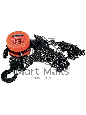 Таль цепная Matrix 5 т, h подъема 3 м, расстояние между крюками 600 мм