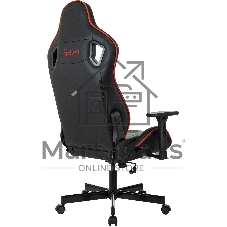 Кресло игровое A4Tech Bloody GC-840 черный, сиденье черный, эко.кожа, с подголов. крестов. металл черный, пластик черный