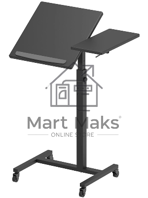 Стойка для телевизора Kromax OMEGA-10, макс. 15кг, напольный, наклон, черный