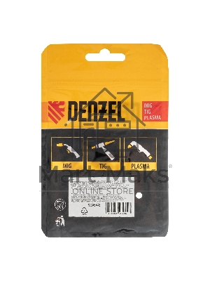 Токосъемный наконечник под проволоку 1,2 мм, М6х28, E-CU, 20 шт для MIG горелки тип 24 Denzel