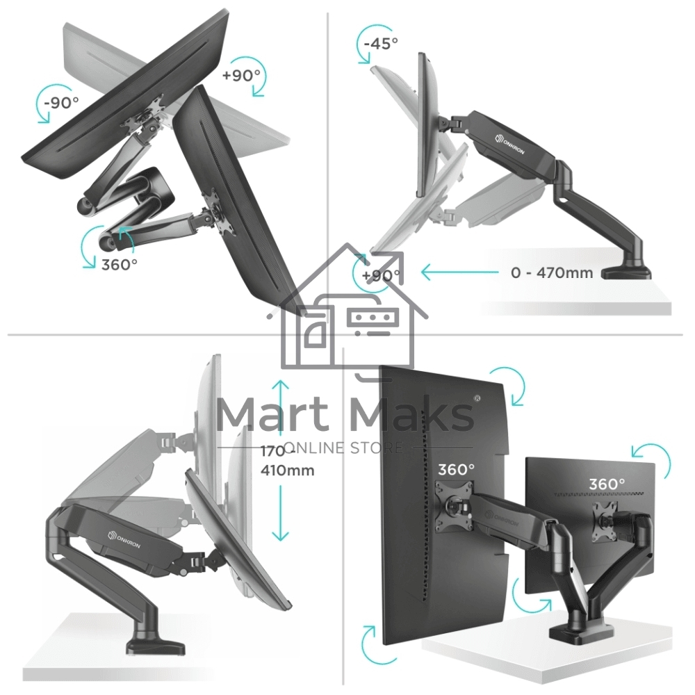 Кронштейн ONKRON G160 для монитора 13