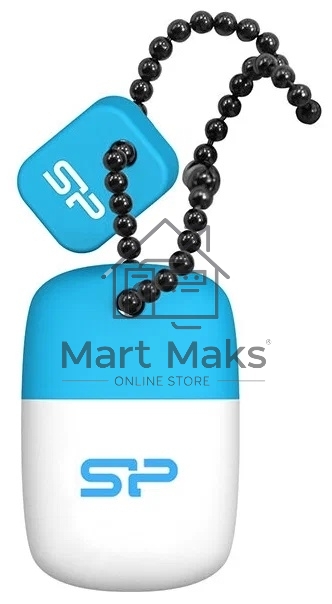 Флешка USB R/W 16GB Silicon Power Touch T07, USB 2.0, Голубой