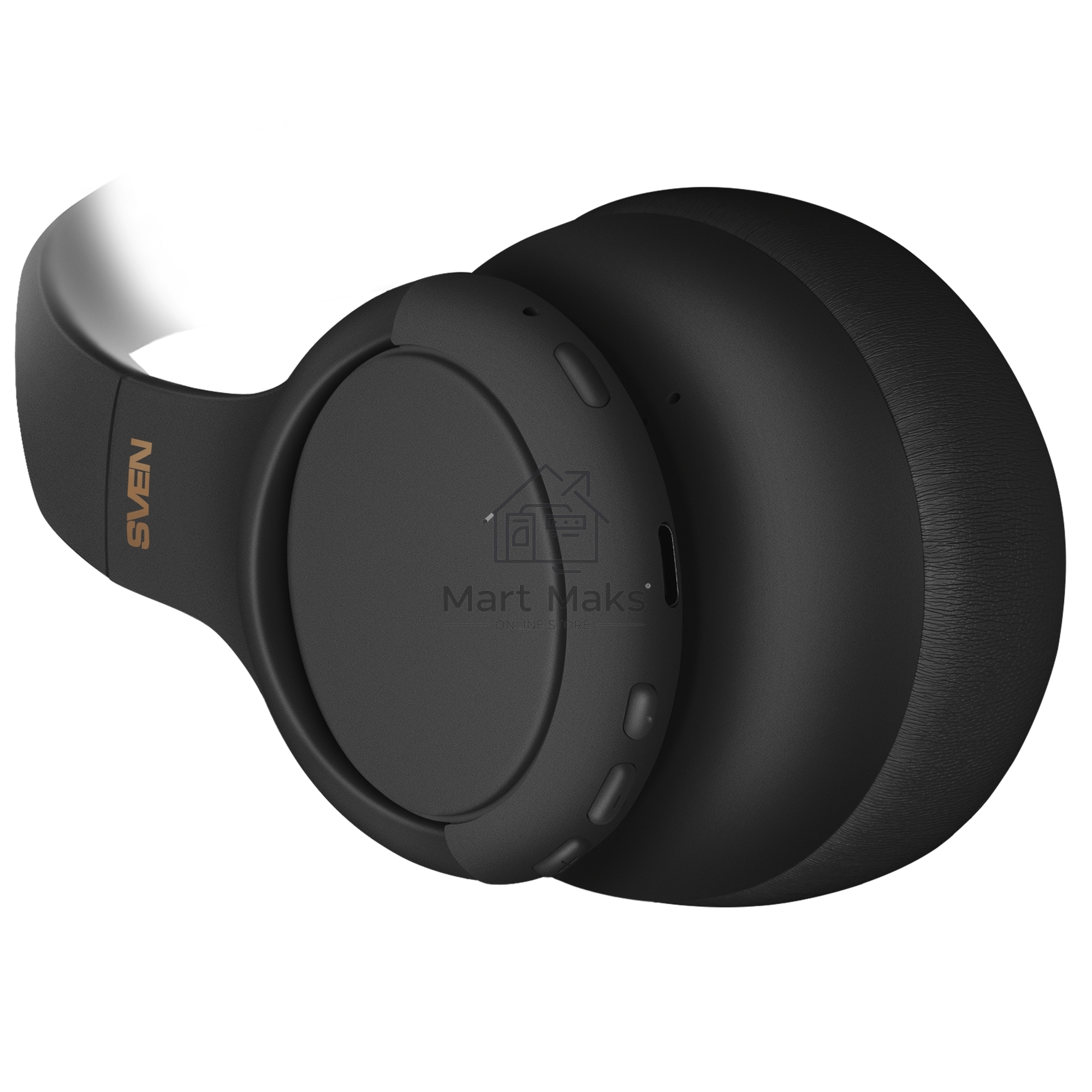 Беспроводные стереонаушники с микрофоном SVEN AP-B800MV, черный