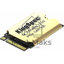 Накопитель SSD Kingspec SSD XF-1TB 2230, 1024GB, M.2(22x30mm), NVMe, PCIe 4.0 x4, R/W 5000/4400MB/s, IOPs н.д./н.д., TBW 1200, DWPD 1.07 (3 года)