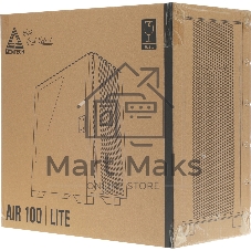 Компьютерный корпус Montech AIR 100 LITE черный без БП mATX 2x120мм 1xUSB2.0 2xUSB3.0 audio bott PSU