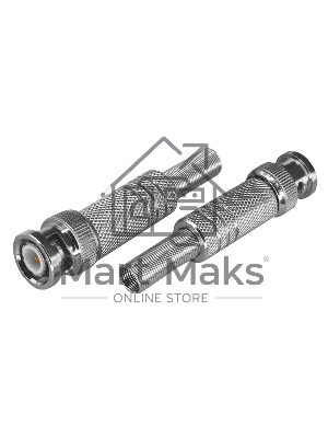 Разъем штекер BNC под винт с пружиной металл PROCONNECT