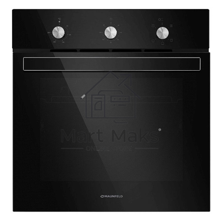 Шкаф духовой газовый Maunfeld EOGC604B, встраиваемый