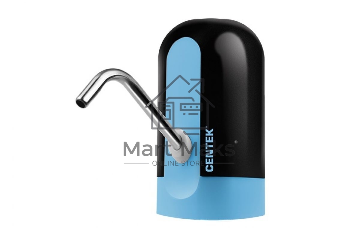 Помпа электрическая Centek CT-3000 черный <1.2л/мин> 5Вт, 1 насос, Li 1200 мАч, USB зарядка, LED