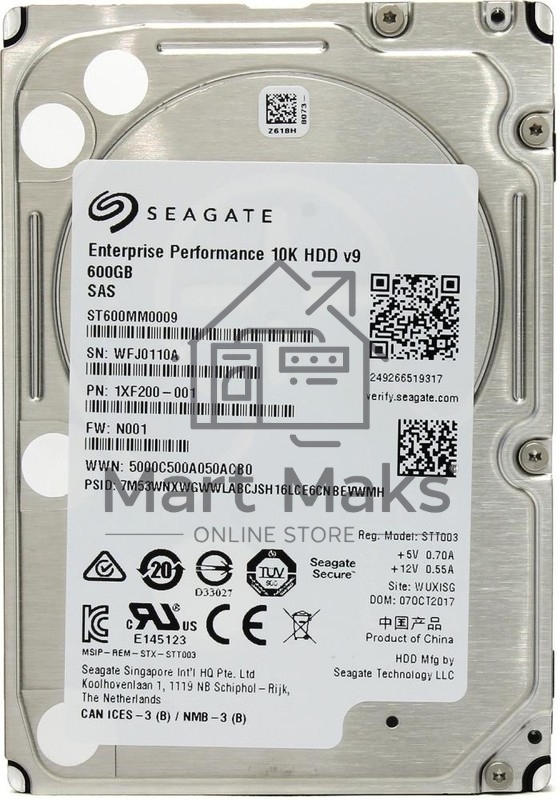 Жесткий диск Seagate SAS2.5
