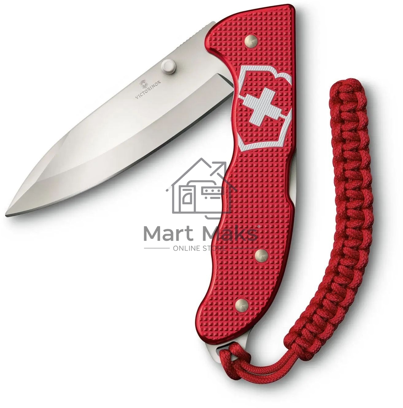 Нож перочинный Victorinox Evoke Alox (0.9415.D20) 136мм 5функц. красный без чехла подар.коробка