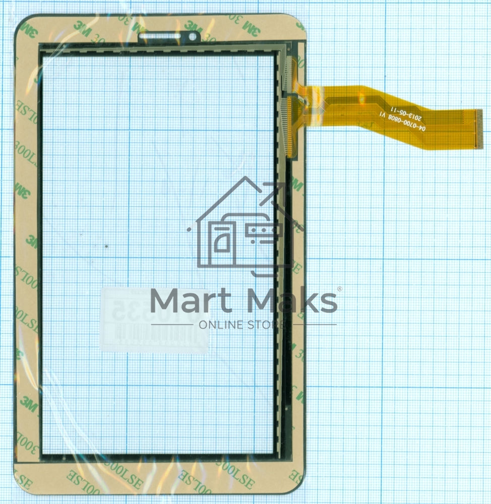 Сенсорное стекло (тачскрин) для Ainol 3G AX3, черное