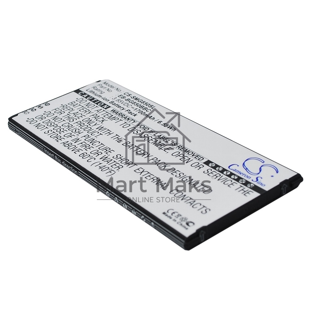 Аккумулятор CameronSinoCS-SMG850SL для Samsung Alpha SM-G850 3.85V / 1700mAh / 6.55Wh