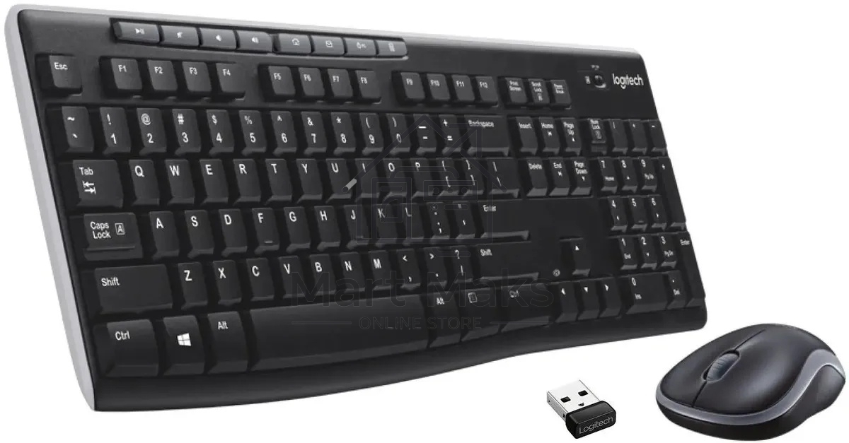 Клавиатура + мышь Logitech MK270 русская раскладка