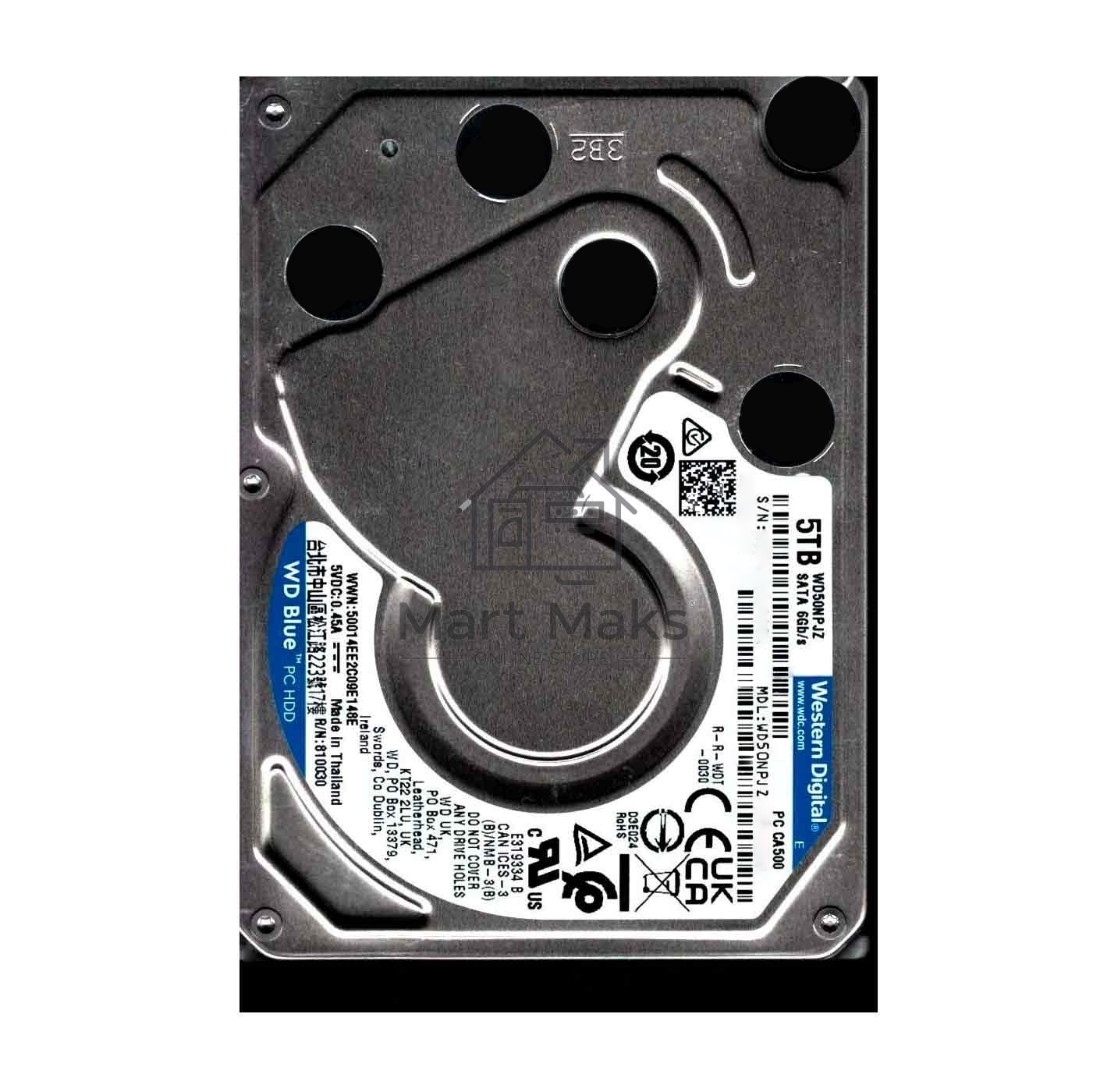 Жесткий диск Western Digital HDD SATA3 5Tb 2.5