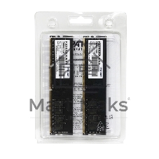 Оперативная память Patriot Signature, DDR4, 16GB (2x8 GB), 2666 MHz, CL17, DIMM
