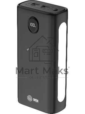 Портативный аккумулятор Cactus CS-PBFSJA-30000 30000mAh 4.5A 2xUSB-A/USB-C черный Портативный аккумулятор Cactus CS-PBFSJA-30000 30000mAh 4.5A 2xUSB-A/USB-C черный