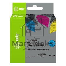 Картридж струйный Cactus CS-C4909 №940 желтый (30 мл) для HP OfficeJet PRO 8000/8500