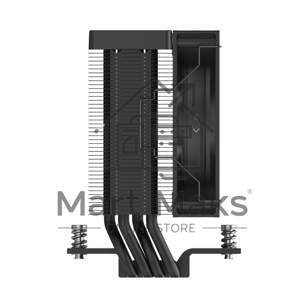 Кулер для процессора Ocypus Gamma A40 BK Gamma-A40-BK1NNWN00X-GL черный 100мм алюминий+медь 29,5db 4-pin 200W 133мм