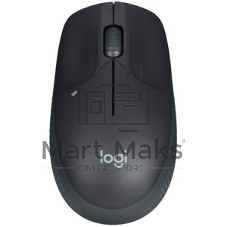 Мышь беспроводная Logitech M190 черный, 1000 dpi, радиоканал, USB, кнопки - 3