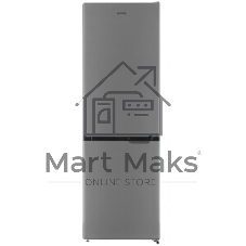 Холодильник Gorenje NRKE62XL серебристый металлик двухкамерный 203/99л морозилка снизу, No Frost
