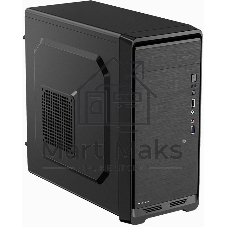 Корпус Accord ACC-811 черный без БП mATX 1x80mm 3x120mm 1xUSB2.0 1xUSB3.0 audio bott PSU
