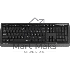 Комплект клавиатура+мышь A4Tech FStyler FGS1035Q беспроводной, USB, 2000 DPI, чёрный/серый