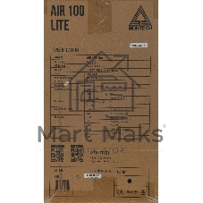 Компьютерный корпус Montech AIR 100 LITE черный без БП mATX 2x120мм 1xUSB2.0 2xUSB3.0 audio bott PSU