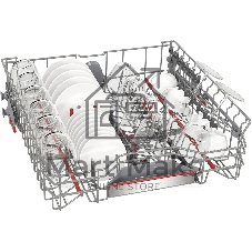 Встраиваемая посудомоечная машина Bosch SMV8YCX02E, серебристый, 59.8 см, 14 компл., 44 дБ, класс A