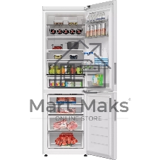 Холодильник Haier C4F637CWRGU1 белый двухкамерный 235/115л морозилка снизу, No Frost