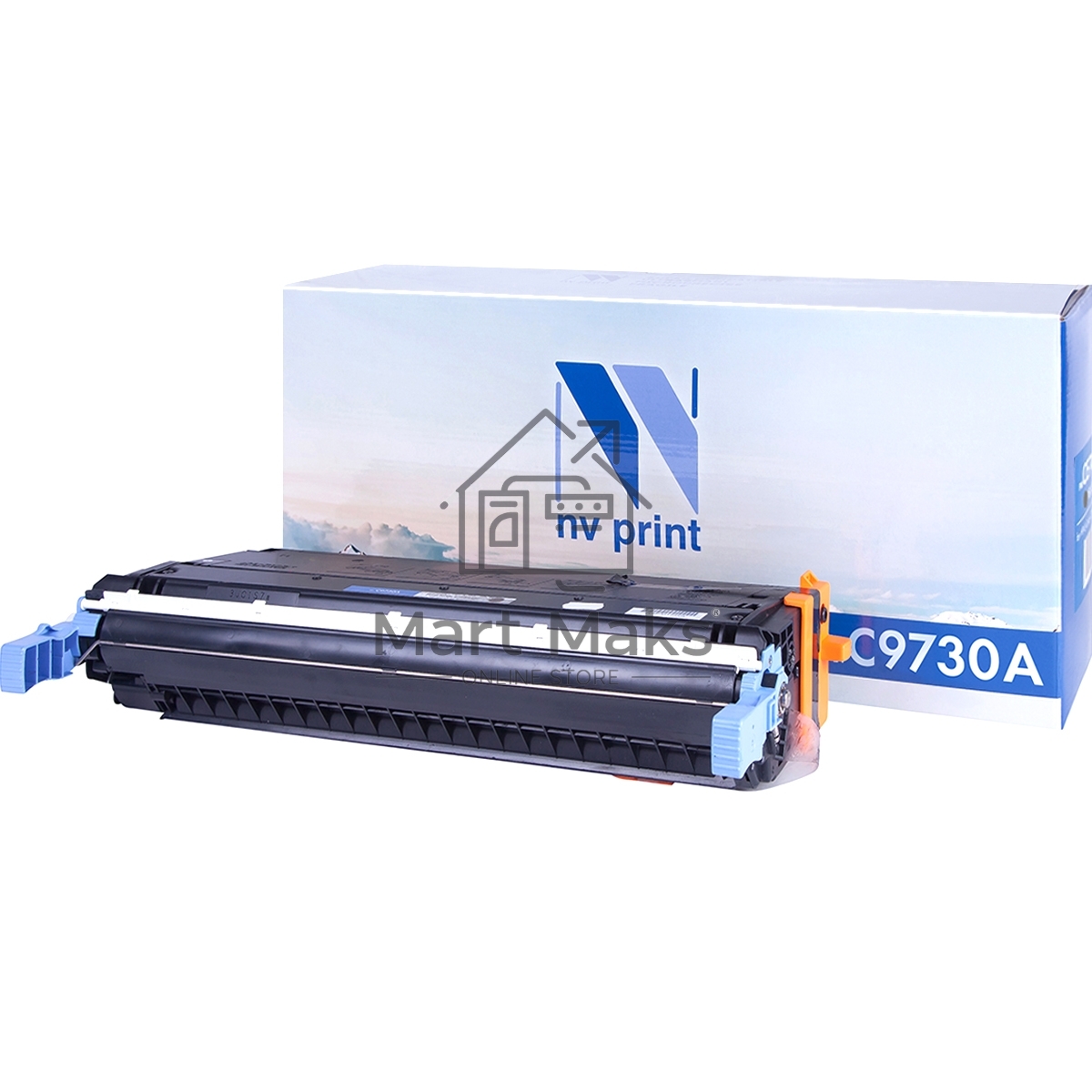 Картридж лазерный NVPrint совместимый HP C9730A черный (без ГАРАНТИИ) для LJ Color 5500/5550 (13000k)